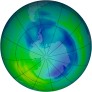 Antarctic Ozone 1997-08-16